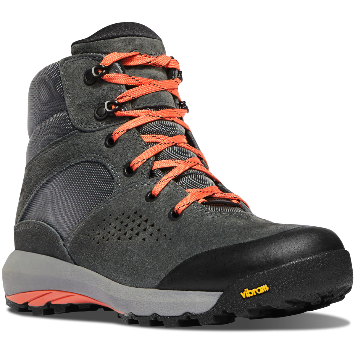 Danner Womens Inquire Mid Hiking Boots Dark Grey - SDV038951